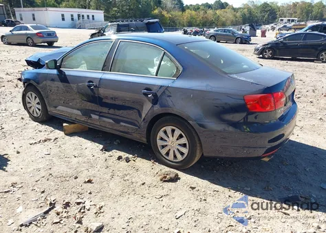 2014 Volkswagen Jetta 2.0L S из США, поврежденный, VIN 3VW2K7AJ4EM395451
